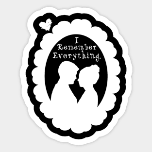 I Remember Everything Sticker